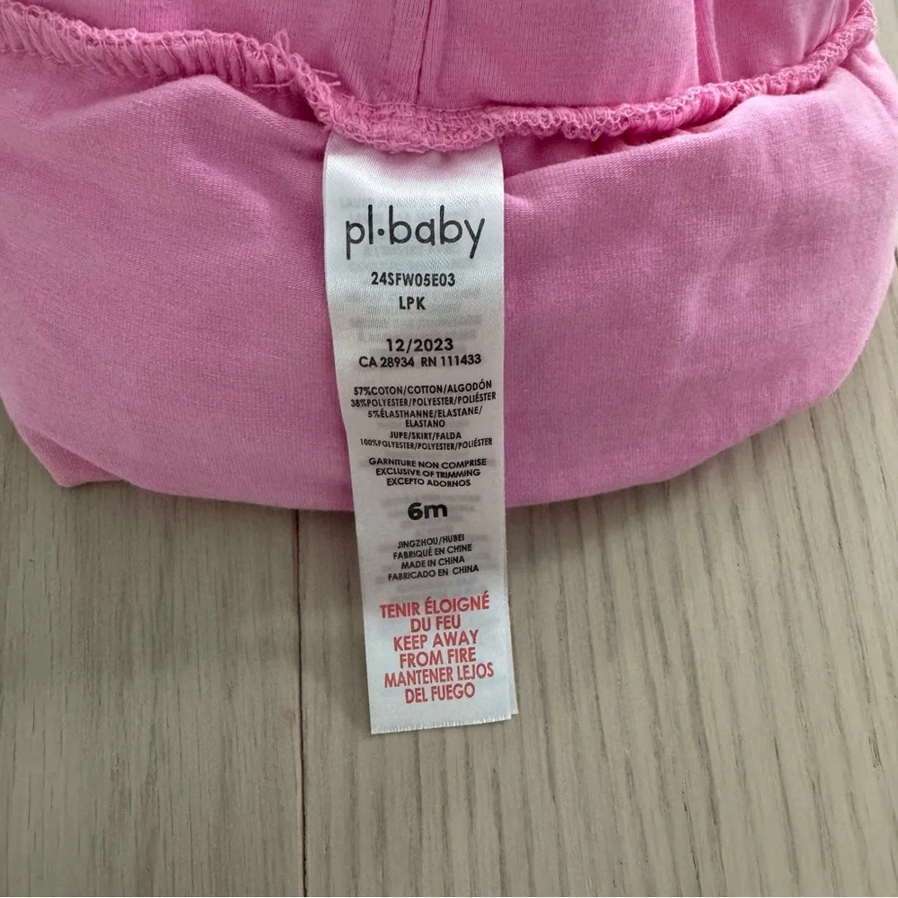 PL Baby Pink Tutu Shorts 6M